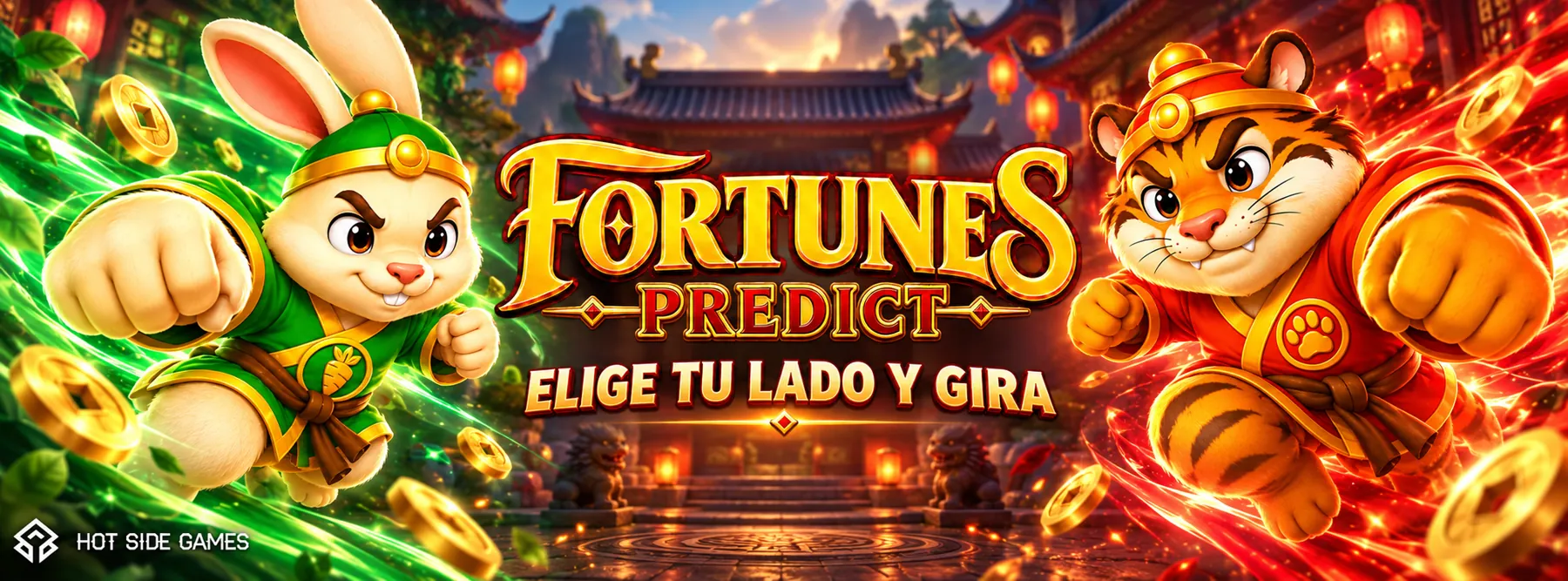 Fortunes Predict: elige tu lado y gira